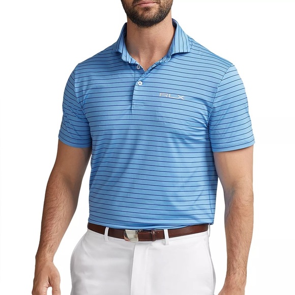 RLX Ralph Lauren Other - RLX Ralph Lauren Blue Golf Polo Shirt S